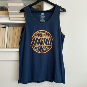 Men’s M wind fire earth water element tank top